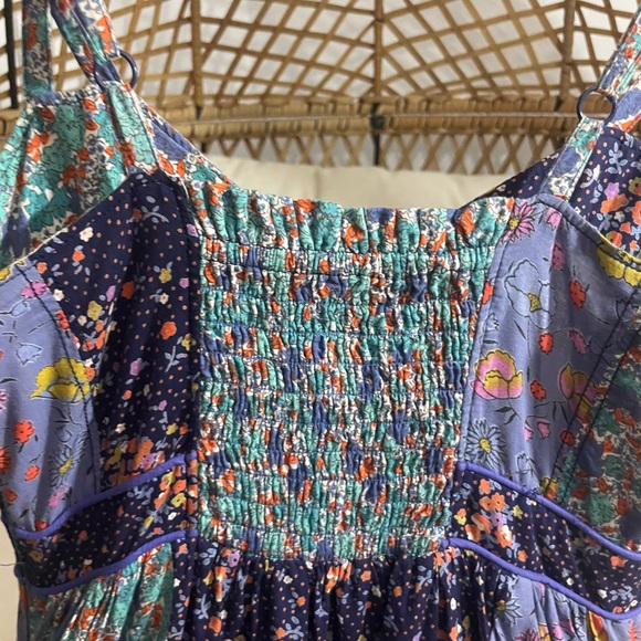 Updated measurements Calico Dress Anthropologie by Maeve Sz 2 pockets - Picture 9 of 15